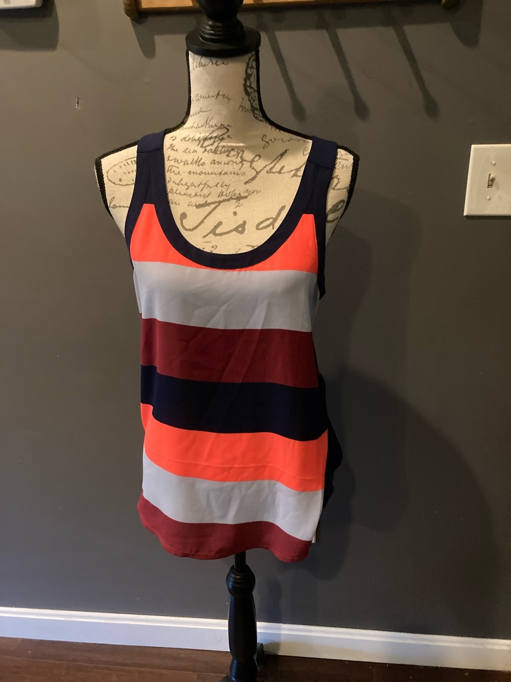 Express sexy colorful halter top excellent condition size small